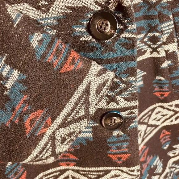 Skies Are Blue by Anthropologie Aztec Coat - Picture 8 of 13